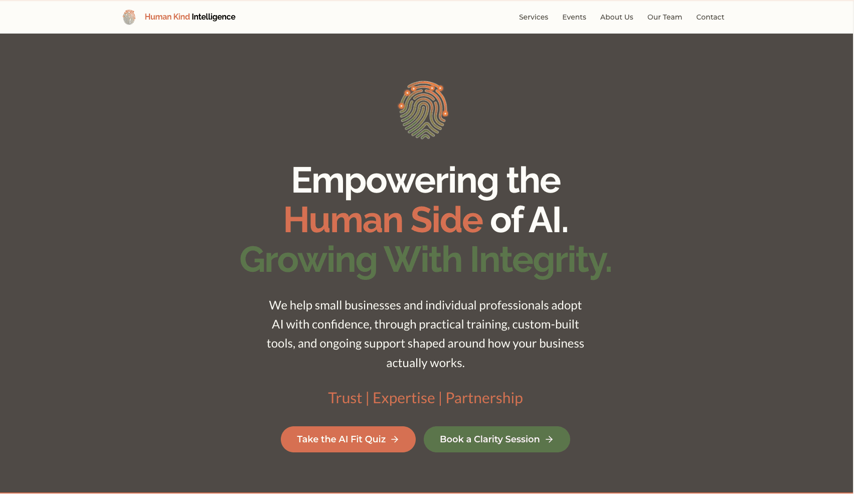 Human Kind Intelligence — built by KMaC labs